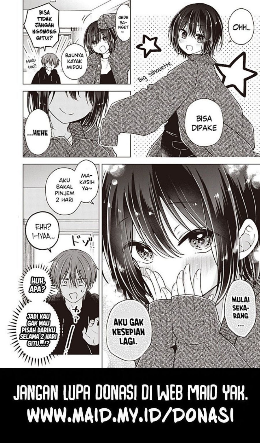 Osananajimi wo Onnanoko ni Shiteshimatta Hanashi Chapter 127.5 Bahasa Indonesia